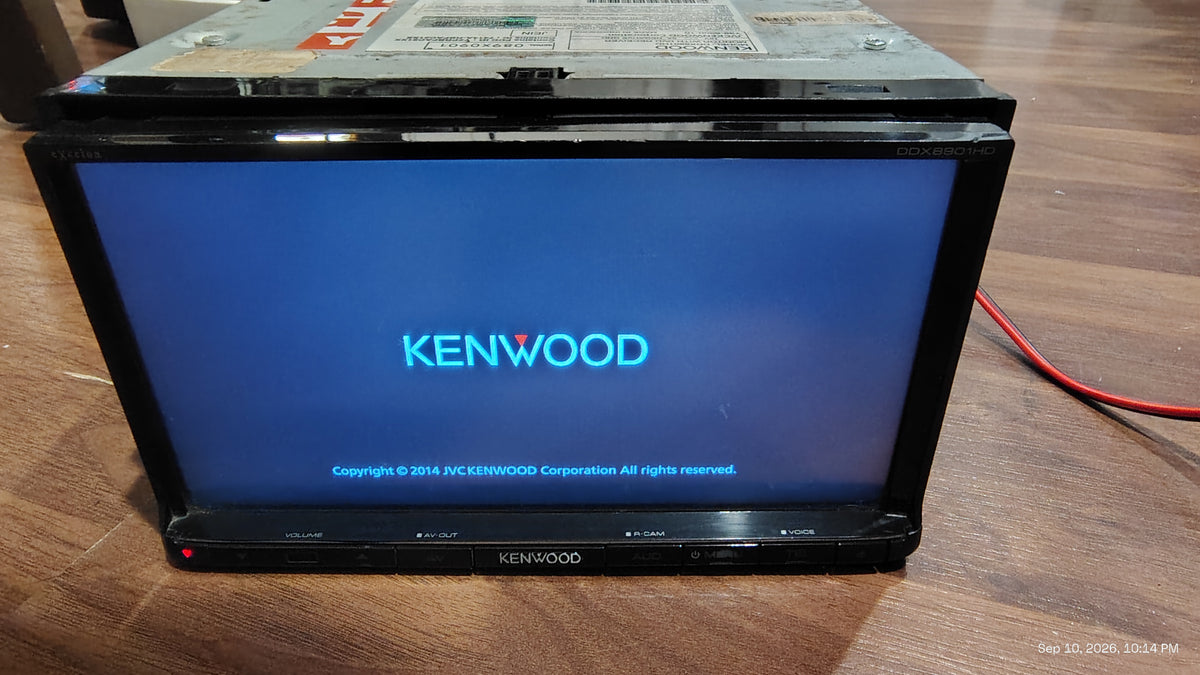 Kenwood Excelon DDX8901HD DVD Bluetooth USB Aux Tested ✅