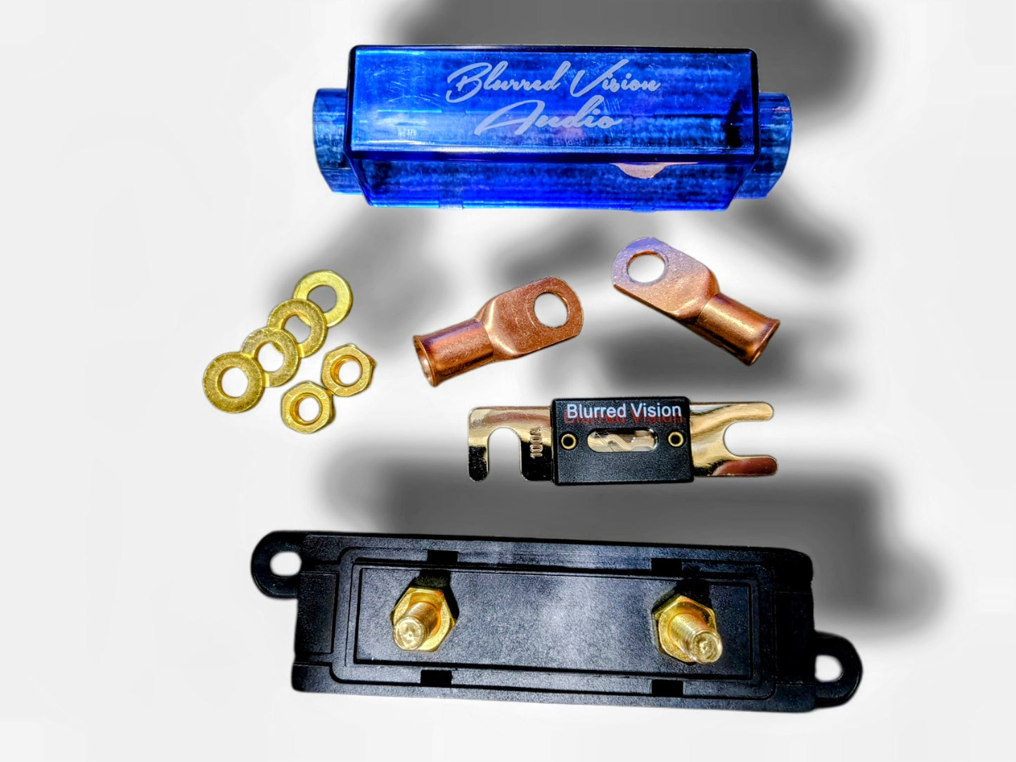 Blurred Vision Audio BVSANL Fuse Holder Fuse and Lugs