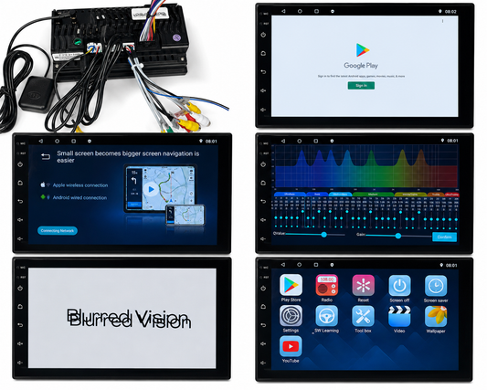 Blurred Vision Audio Bv-Android-7-P9BT