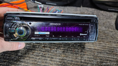 Kenwood KDC-BT310U 1 DIN CD Player Car Stereo Bluetooth AUX  Input Tested ✅