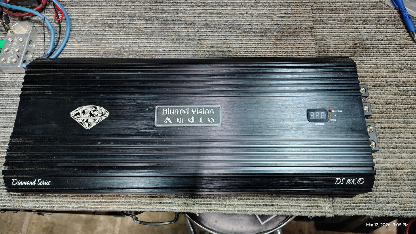 Blurred Vision Audio Diamond Series DS-18K.1D (18000RMS) 1 Ohm (Used on Test Bench)