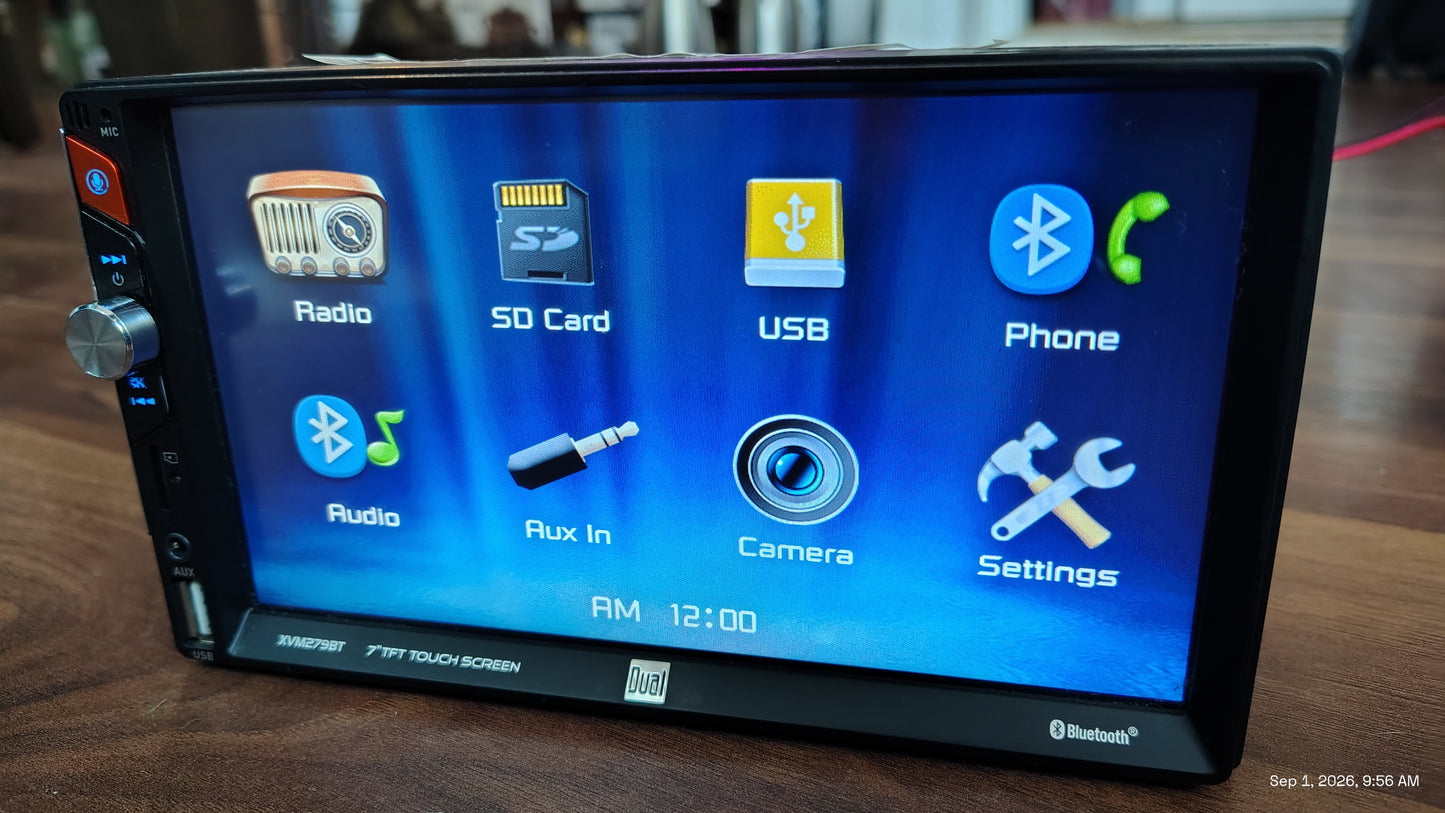 Dual Electronics XVM279BT 7" Touchscreen Multimedia Receiver Tested ✅