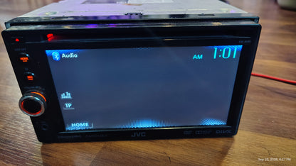 JVC KW-AV61BT Bluetooth DVD CD USB Touchscreen Receiver Tested ✅