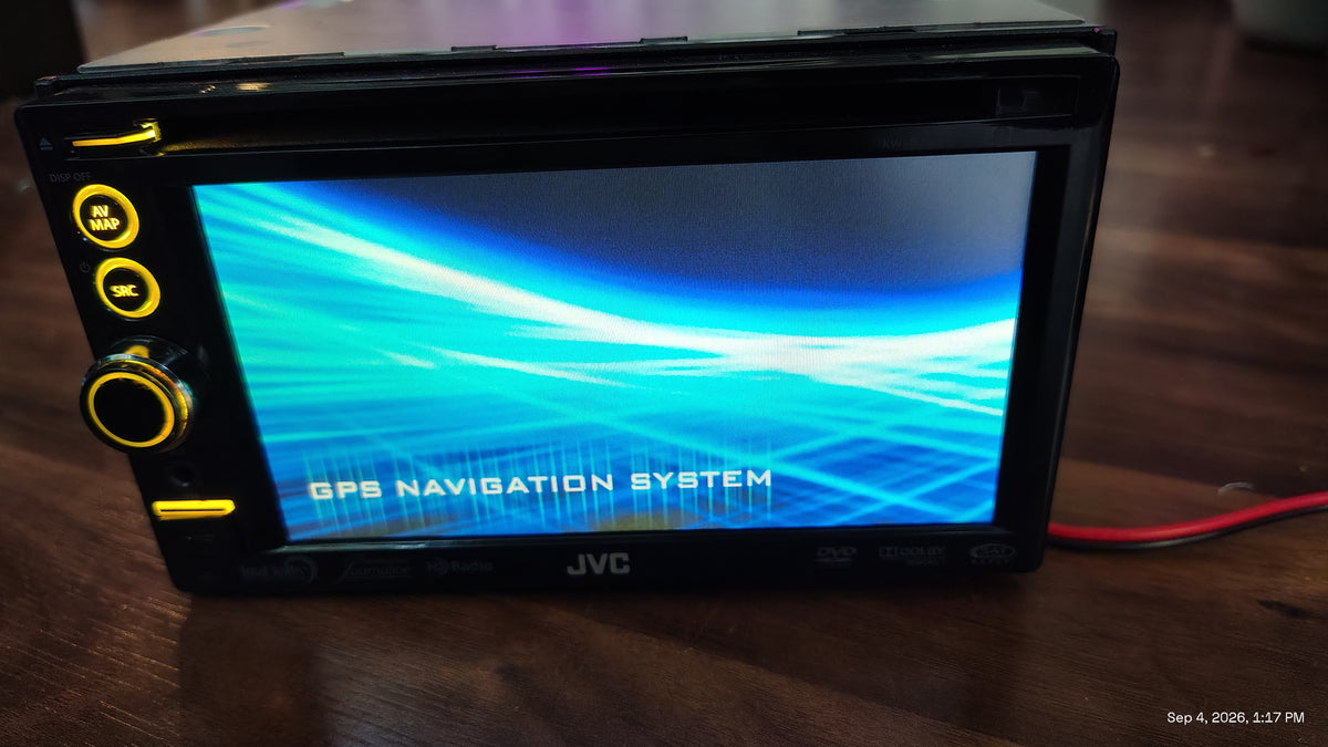 JVC KW-NT50HDT Navigation Receiver 6.8 Inch Tested ✅