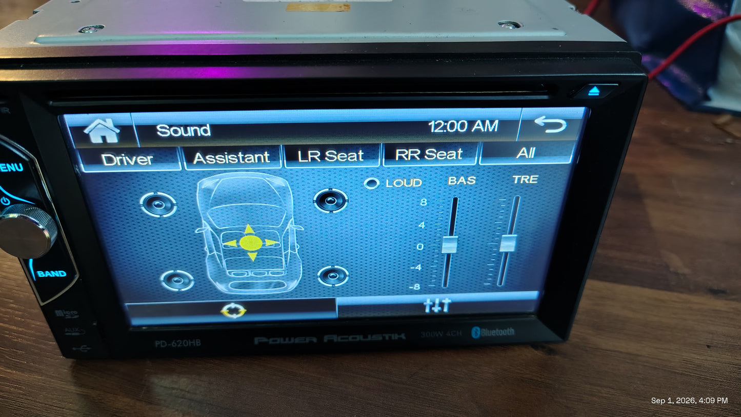 Power Acoustik PD-620HB | Double  Receiver 6.5-Inch Touchscreen Tested ✅