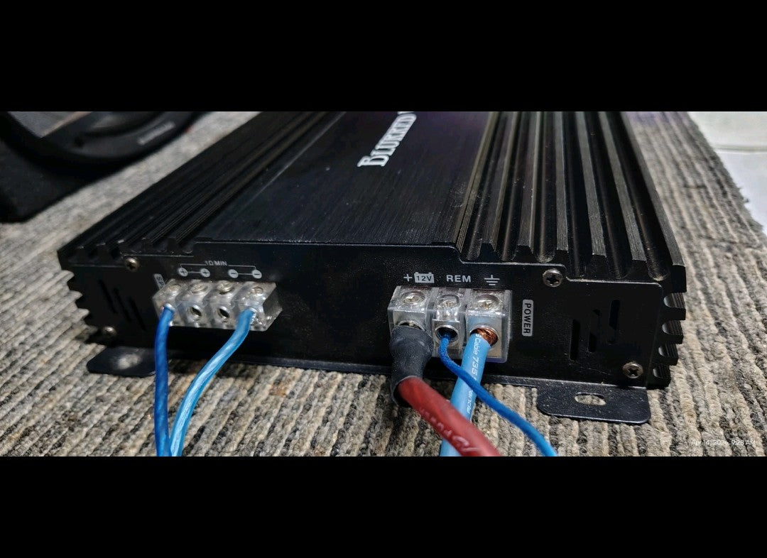 Blurred Vision Audio BV-1500.1D Class D Monoblock Amplifier Tested ✅ (Used On Test Bench)