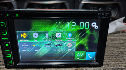 Pioneer AVH-X3700BHS Touchscreen DVD Receiver Bluetooth HD Radio 6.2" Tested ✅