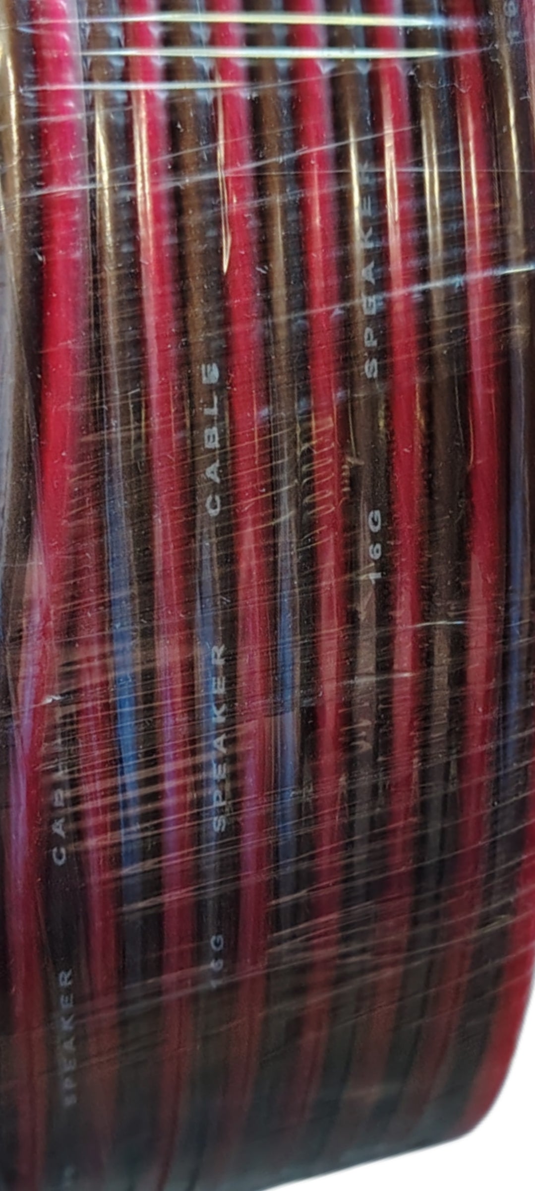 Blurred Vision Audio BVR16GCCA Series Premium Speaker Wire 100'Ft (Red)