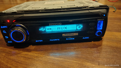 Kenwood KDC-MP445U 1-DIN Radio with Aux USB Tested ✅