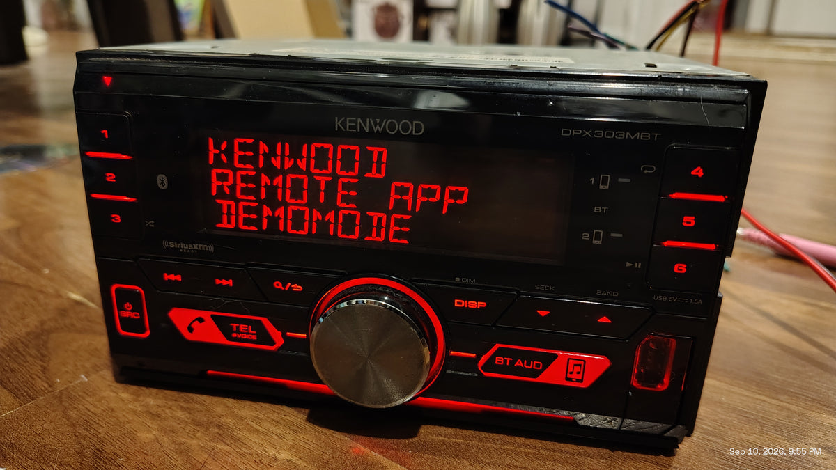 Kenwood DPX303MBT Bluetooth USB Aux Tested ✅