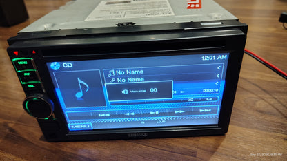 Kenwood DDX419BT Stereo Receiver 6.2" Touchscreen, Double DIN, Bluetooth, DVD/CD Tested ✅