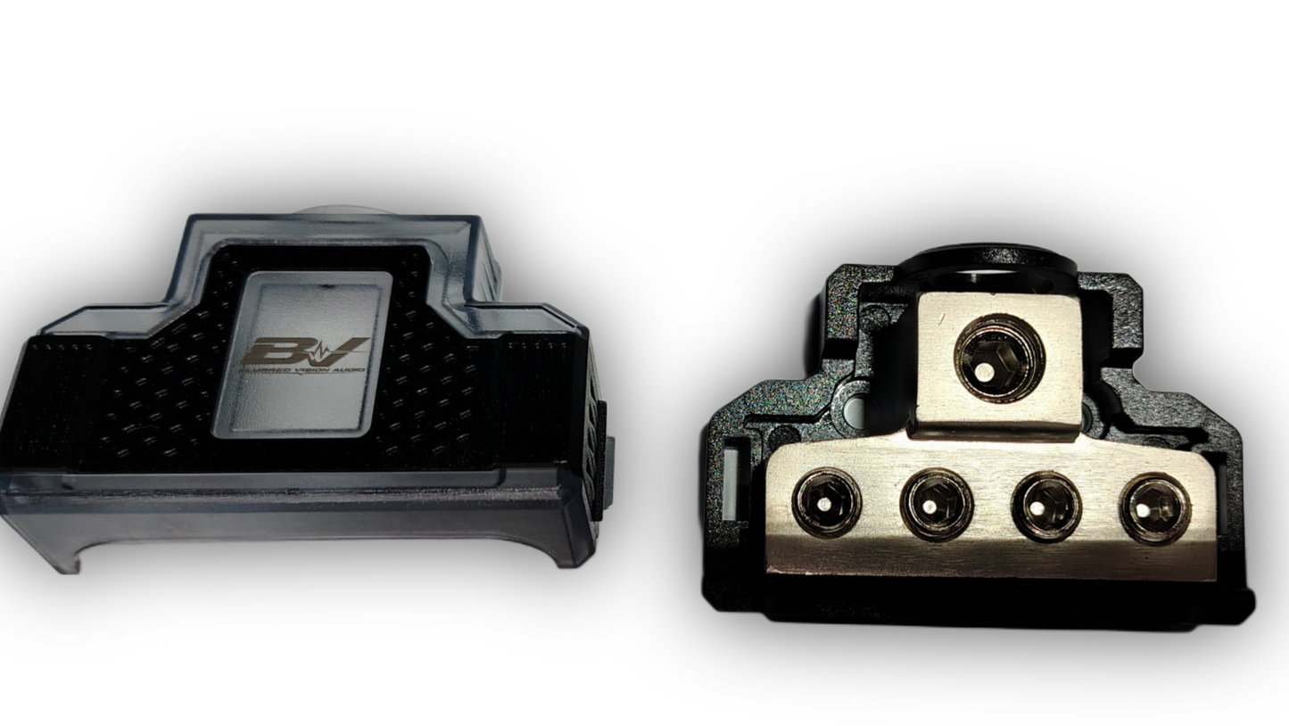 Blurred Vision Audio BV-DISTRO1.4
4-Way Power/Ground Distribution Block