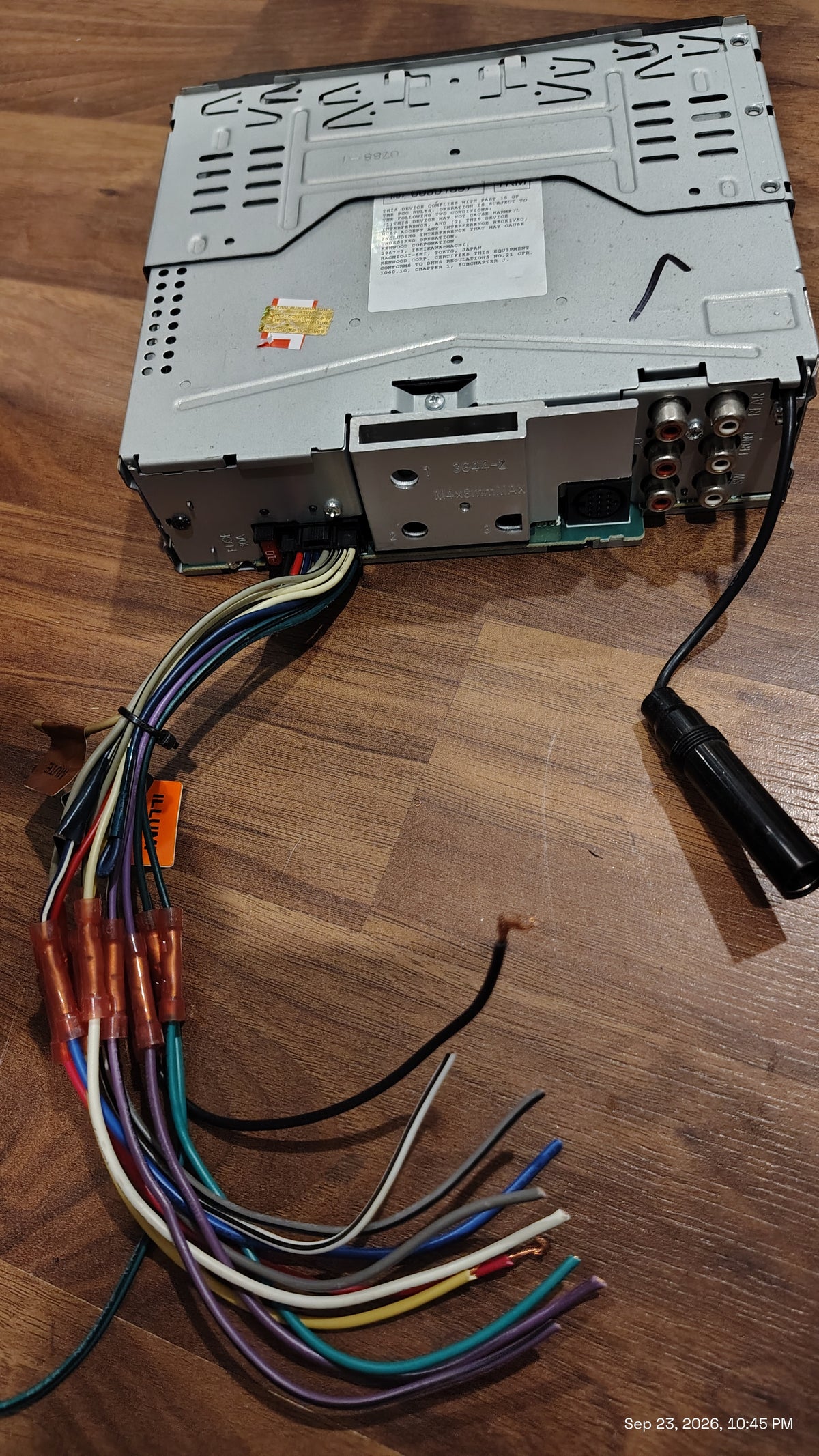Kenwood KDC-MP445U 1-DIN Radio with Aux USB Tested ✅