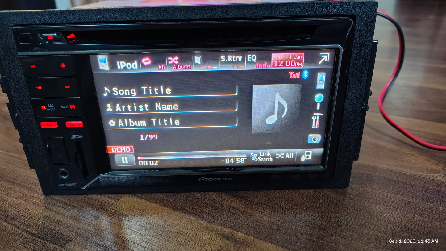 Pioneer AVH-P3200BT Receiver 2-DIN Tested ✅
