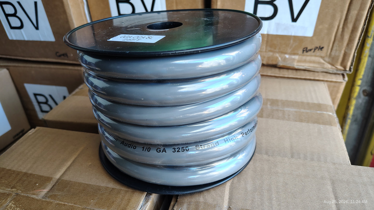 BLURRED VISION AUDIO

BV.CCA ULTRA FLEX 1/0 GAUGE  POWER/Ground CABLE
