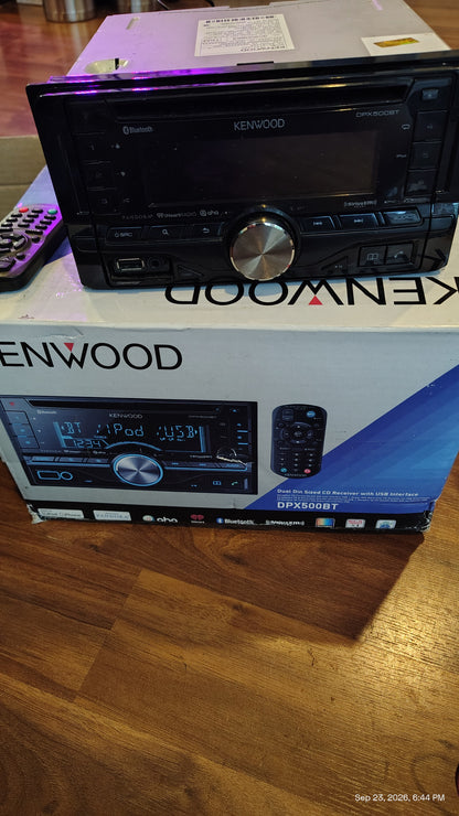 Kenwood DPX500BT Bluetooth Radio with AM/FM, AUX, USB, CD Player Tested ✅