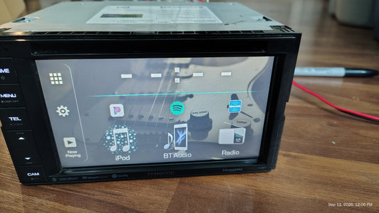 Kenwood DDX26BT Multimedia Receiver 6.2" Bluetooth Touchscreen Tested ✅