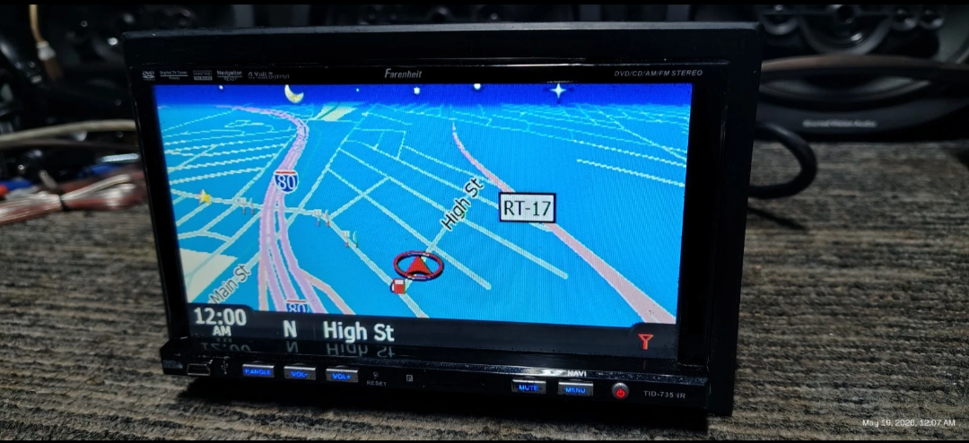 Farenheit TID-735NRBT Double Din 7 LCD/DVD Car Stereo Radio Tested ✅