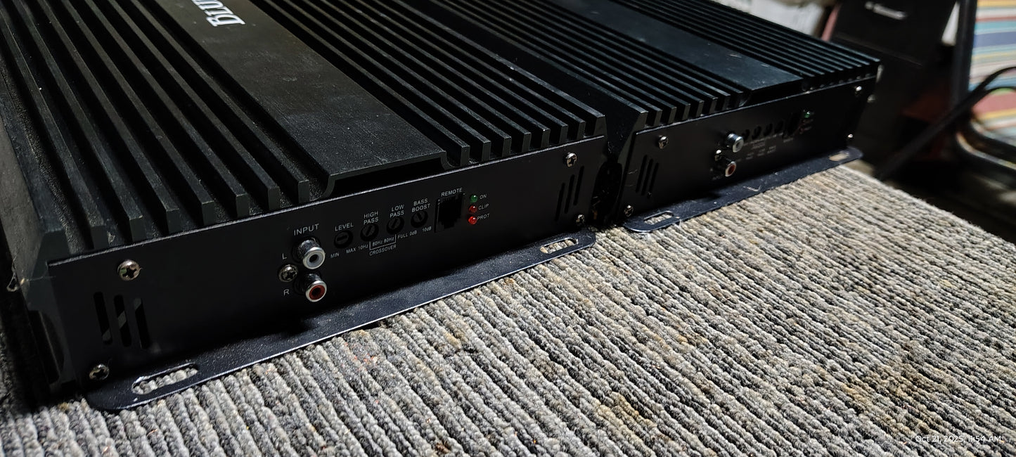 Blurred Vision Audio BV5000.1D Class D Monoblock Amplifier (5000Rms)(Used)