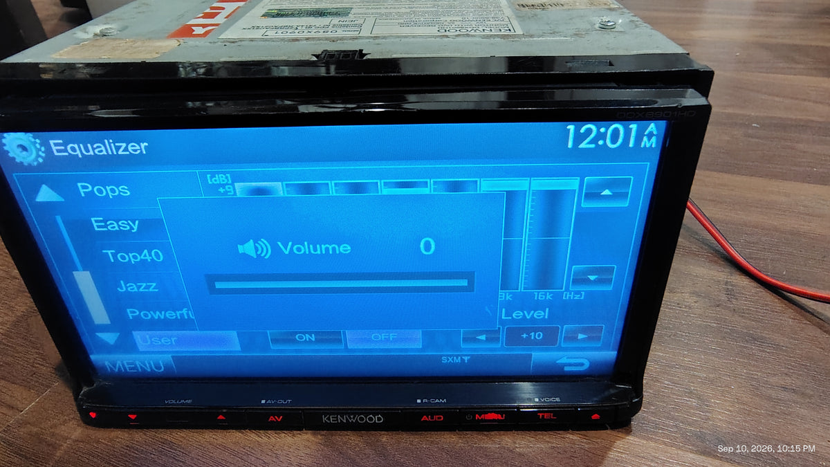 Kenwood Excelon DDX8901HD DVD Bluetooth USB Aux Tested ✅