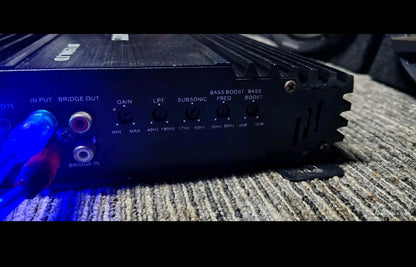 Blurred Vision Audio BV-1500.1D Class D Monoblock Amplifier Tested ✅ (Used On Test Bench)