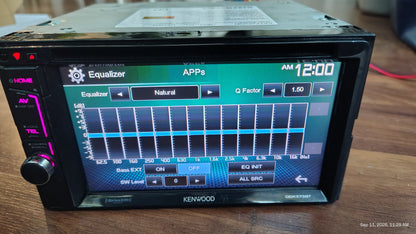 Kenwood DDX373BT 6.2" 2 DIN Touchscreen AM/FM Tuner DVD CD Bluetooth Tested ✅