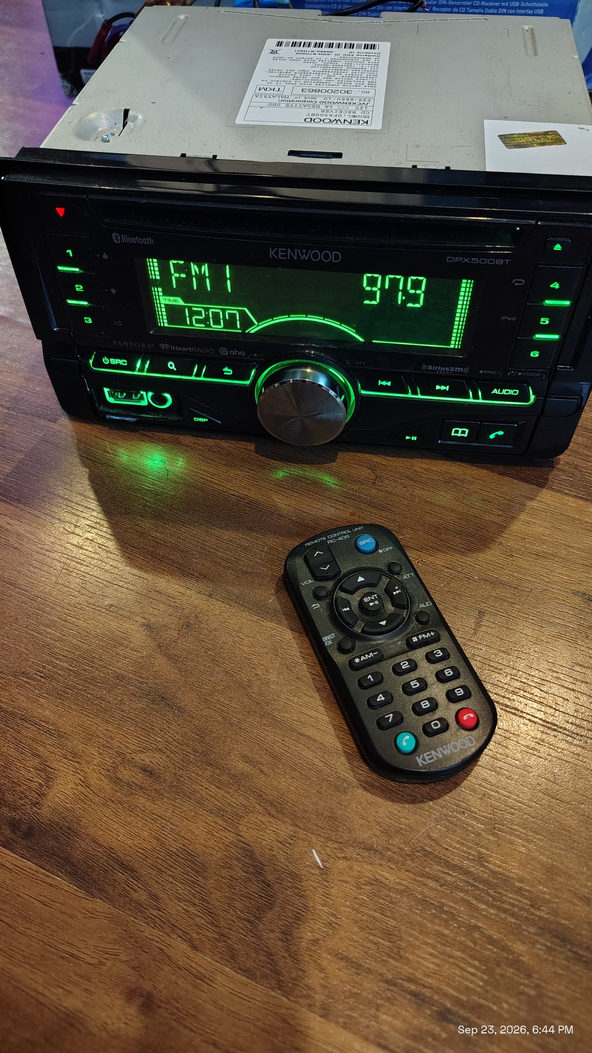 Kenwood DPX500BT Bluetooth Radio with AM/FM, AUX, USB, CD Player Tested ✅