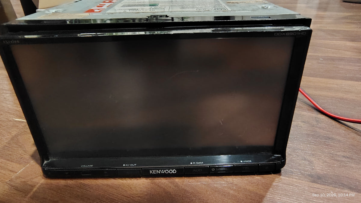 Kenwood Excelon DDX8901HD DVD Bluetooth USB Aux Tested ✅