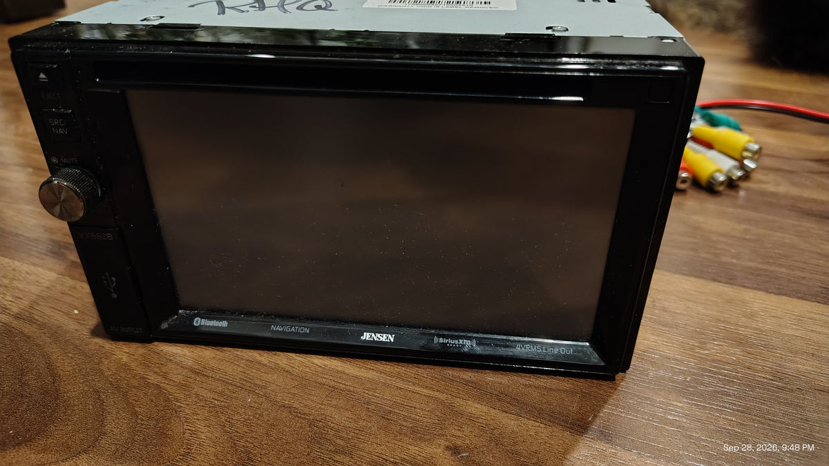 Jensen VX6628 Bluetooth Navigation Usb Aux Tested ✅