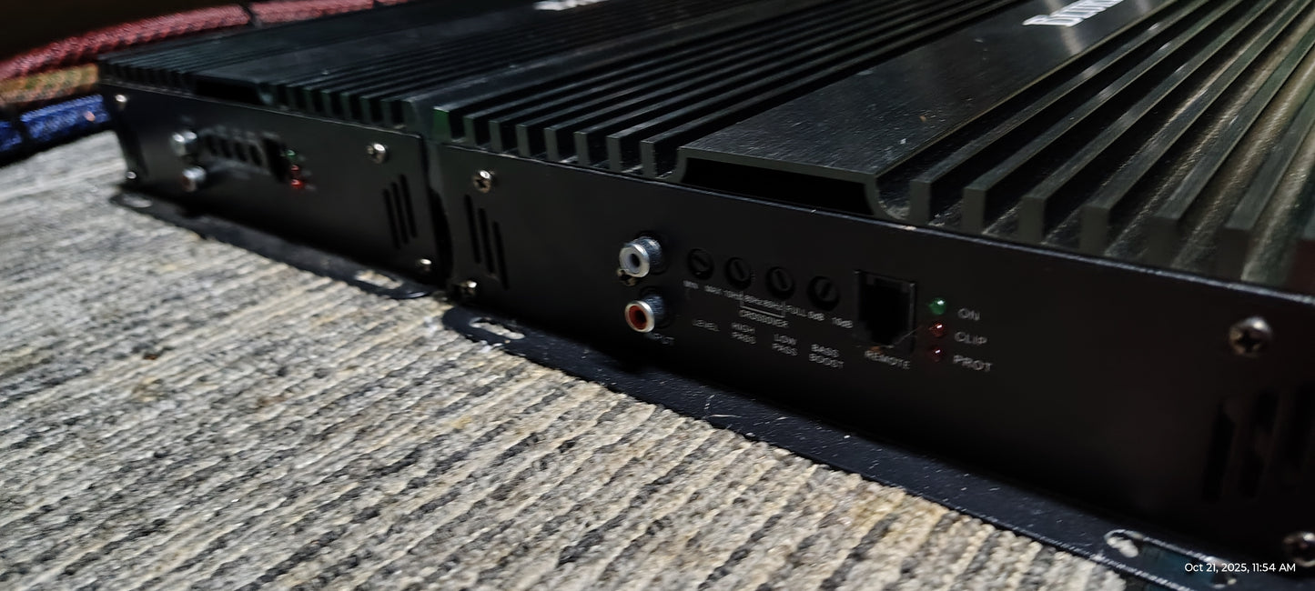 Blurred Vision Audio BV5000.1D Class D Monoblock Amplifier (5000Rms)(Used)