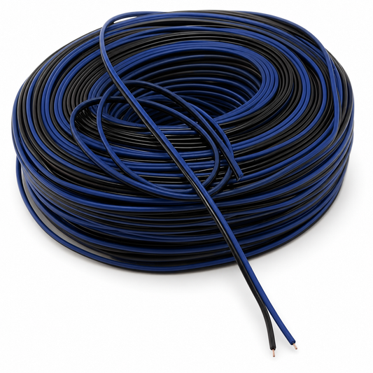 Blurred Vision Audio BVB16GCCA Series Premium Speaker Wire 100'Ft (Blue)