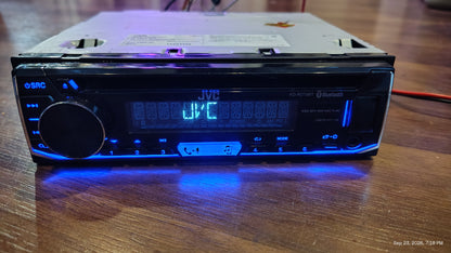 JVC KD-RD79BT 1 DIN In-Dash CD Receiver Head Unit Bluetooth USB Input Tested ✅