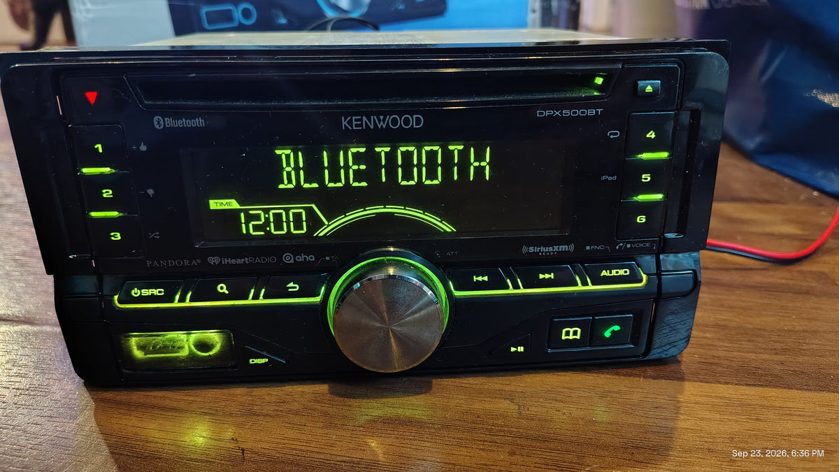 Kenwood DPX500BT Bluetooth Radio with AM/FM, AUX, USB, CD Player Tested ✅