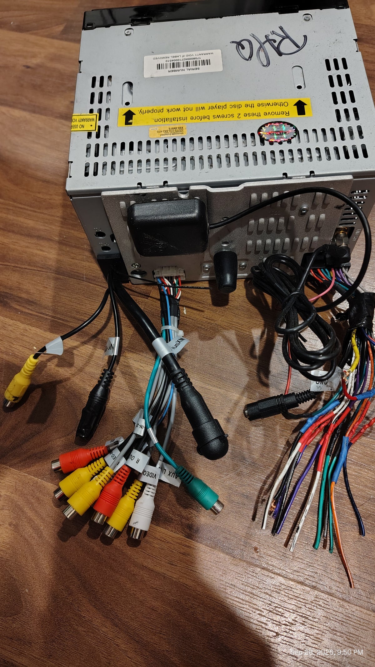 Jensen VX6628 Bluetooth Navigation Usb Aux Tested ✅