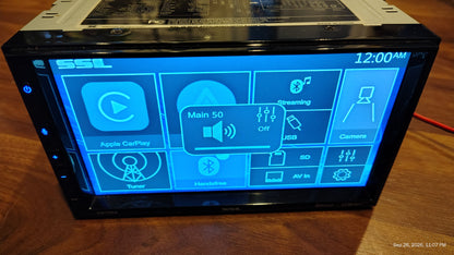 SSL DD7CPA 2-DIN  Digital Media Receiver CarPlay Android Auto BT USB Tested ✅