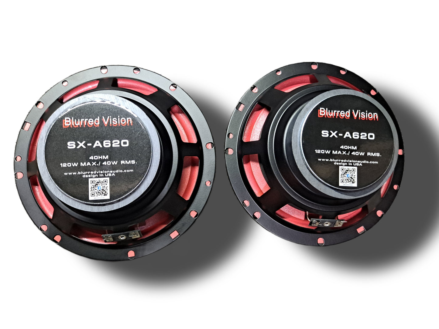 Blurred Vision Audio Package Deal 1* 80.4 4 Channel Amplifier+4*Blurred Vision Audio SX-A620 6.5"