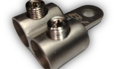 Blurred Vision Audio BV-ALT2X1/0
2-Pack Alternator Distribution Power/Ground Block + 4 Heat Shrinks Included