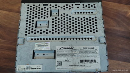 Pioneer AVH-100DVD 2 DIN 6.2in Touchscreen CD/DVD Player USB  AUX Tested ✅