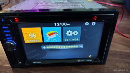 Boss Audio  BV9366BIn-Dash 6.2" Double DIN LCD Touchscreen Bluetooth Tested ✅
