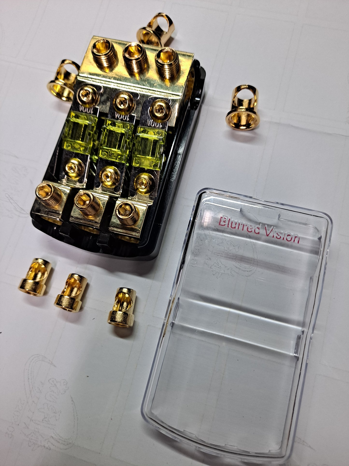 Blurred Vision Audio BV-3.3MANL Fuse Holder With Fusses