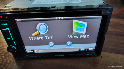 Kenwood Excelon DNX692 6.1in Touchscreen GPS HD Radio  Bluetooth Tested ✅