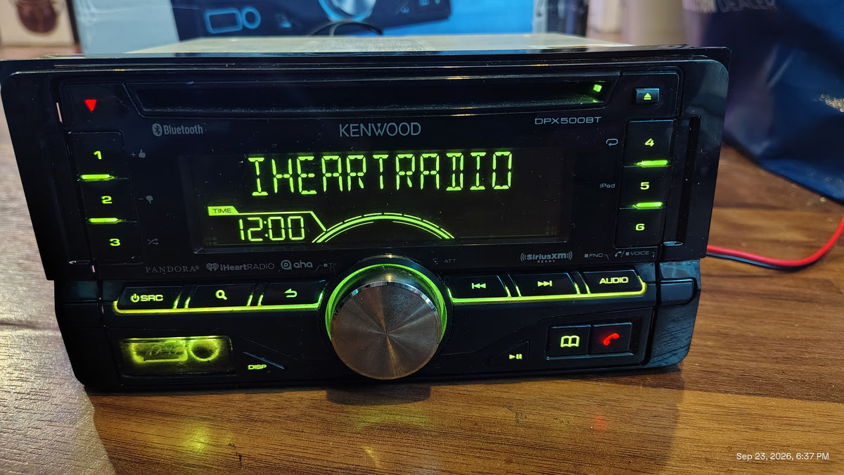 Kenwood DPX500BT Bluetooth Radio with AM/FM, AUX, USB, CD Player Tested ✅
