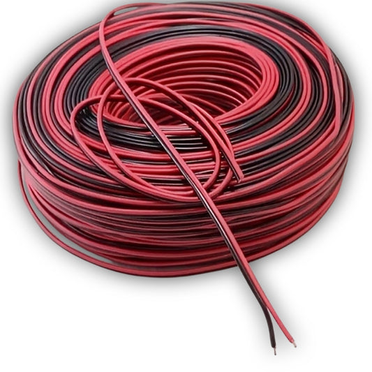 Blurred Vision Audio BVR16GCCA Series Premium Speaker Wire 100'Ft (Red)