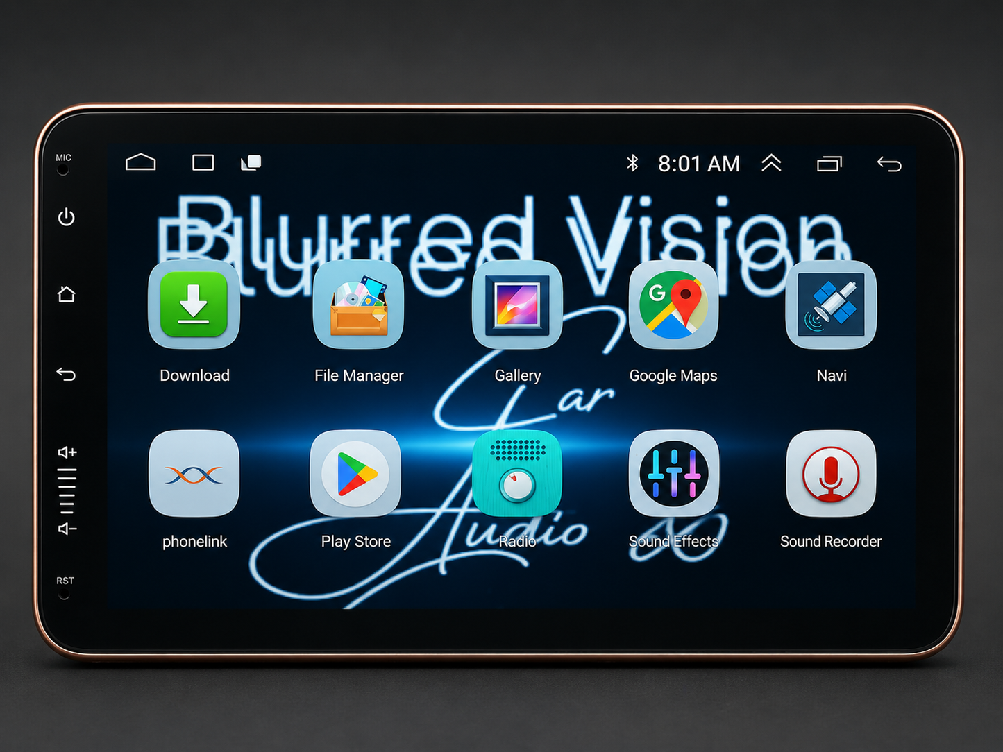 Blurred Vision Audio BV-ANDROID-9-9212BT 10"