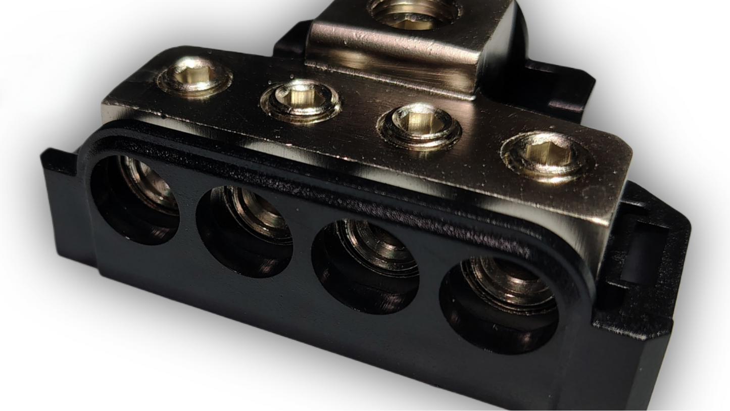 Blurred Vision Audio BV-DISTRO1.4
4-Way Power/Ground Distribution Block