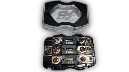 Blurred Vision Audio BV-ANL3X3
3-Way ANL Fused Power Distribution Block Includes Three Installed ANL Fuses