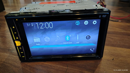 Pioneer AVH-200EX 2 DIN Touchscreen DVD Player Bluetooth USB AUX InDash Tested ✅