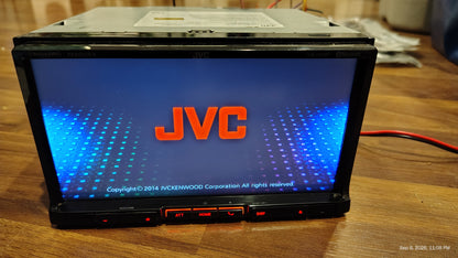 JVC KW-V41BT Bluetooth CD Receiver Double Din Tested ✅