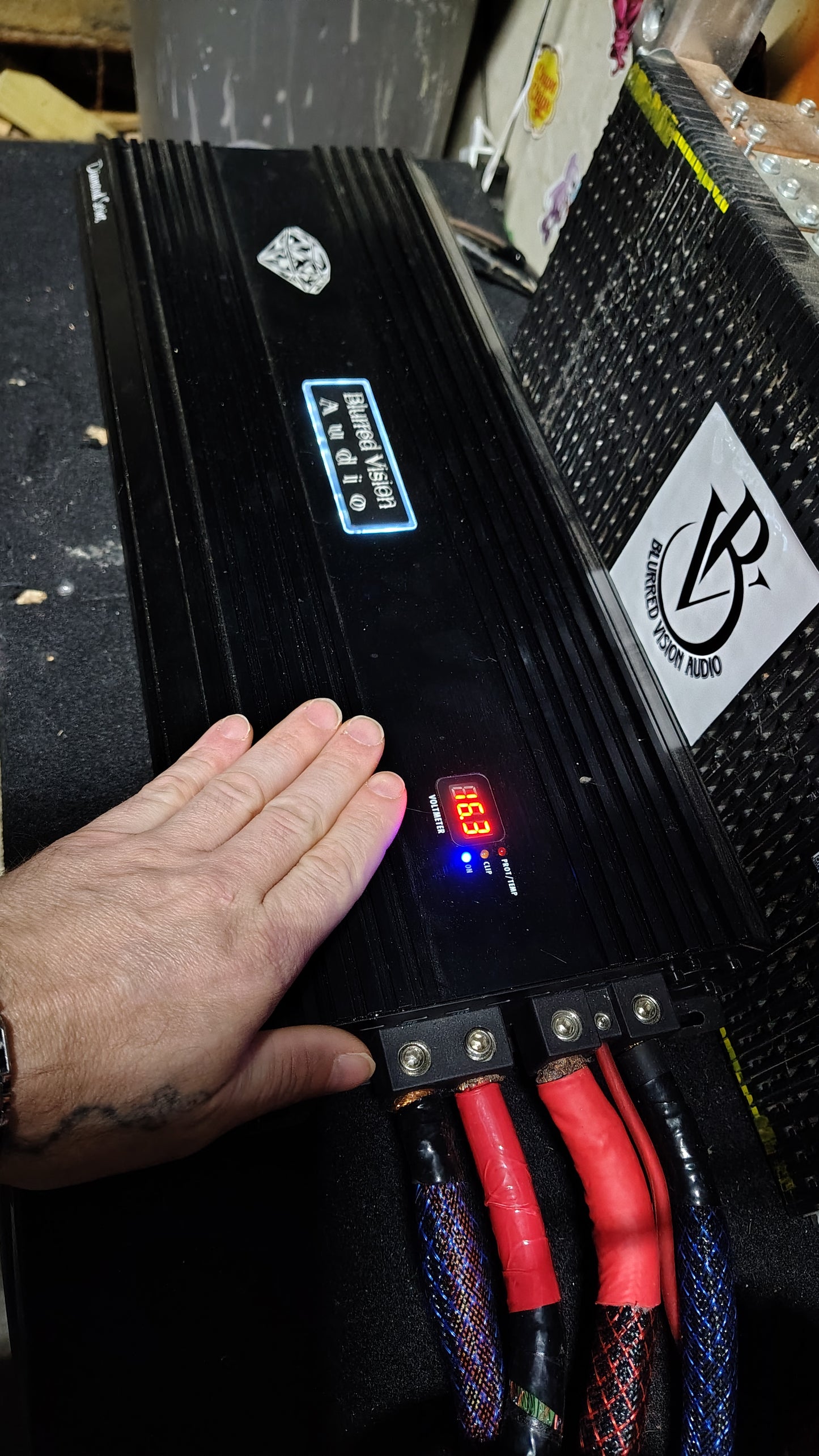 Blurred Vision Audio Diamond Series DS-18K.1D (18000RMS) 1 Ohm (Used on Test Bench)