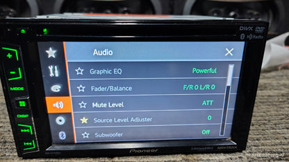 Pioneer AVH-X3700BHS Touchscreen DVD Receiver Bluetooth HD Radio 6.2" Tested ✅
